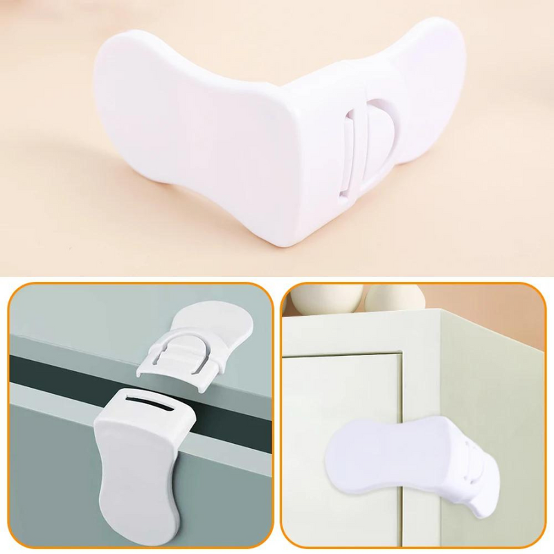 Secure cabinet locks to prevent child access