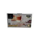 City Glass Premium Royal Glass Cups - 6-Piece Set, 120 ml, Ideal for Coffee and Hot Beverages