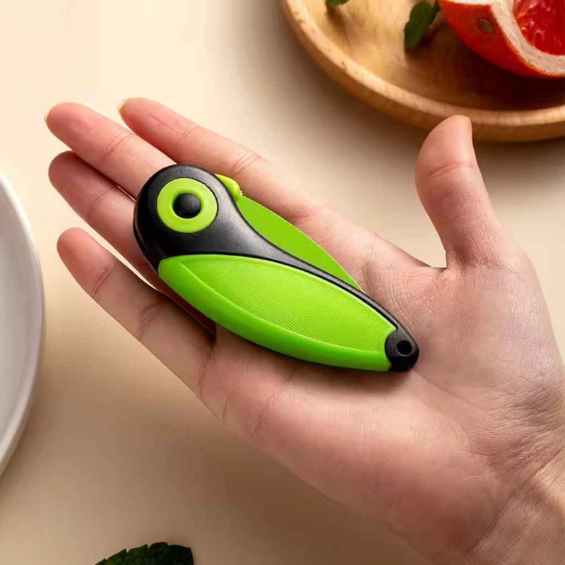 Foldable Pocket Kitchen Knife – Compact Colorful Cutter For Fruits, Vegetables & Outdoor Use