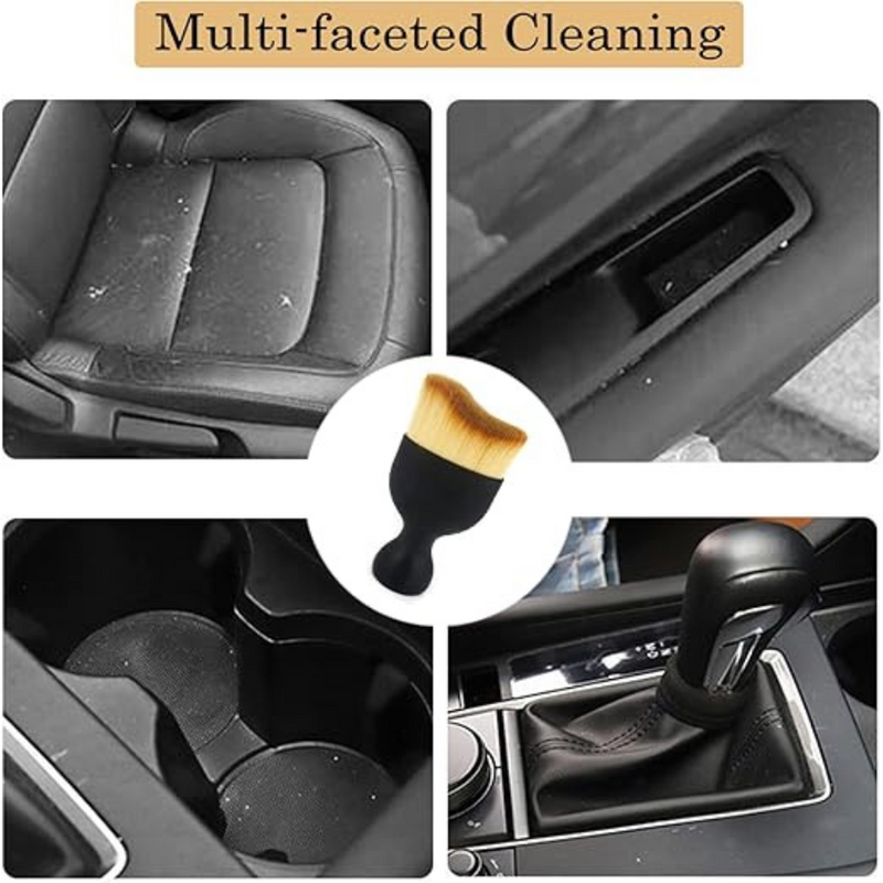 Multipurpose Soft Detailing Brush For Interior Cleaning Of Furniture, Electronics, And Cars