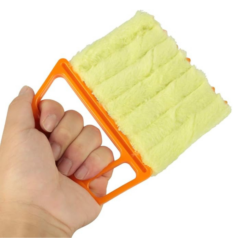 Ergonomic Air Vent Dust Cleaner With Handle For Multi-Blade Cleaning And Dust Removal