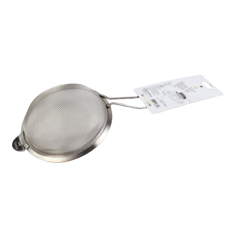 Pedrini Stainless Steel Fine Mesh Strainer With Ergonomic Handle - 16 cm Width