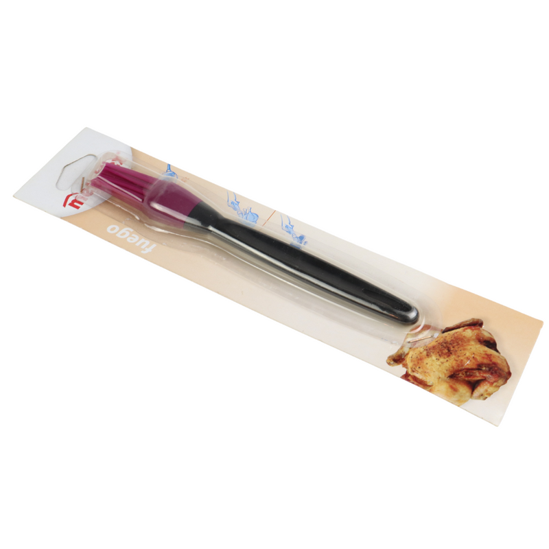 Metaltex Heat-Resistant Silicone Basting Brush with Ergonomic Handle - Safe up to 230°C
