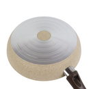 مقلاة كوكين عبود بحجم 28 سم من مجموعة إيرث ستون الجرانيتية غير لاصقة - متينة، صناعة مصرية