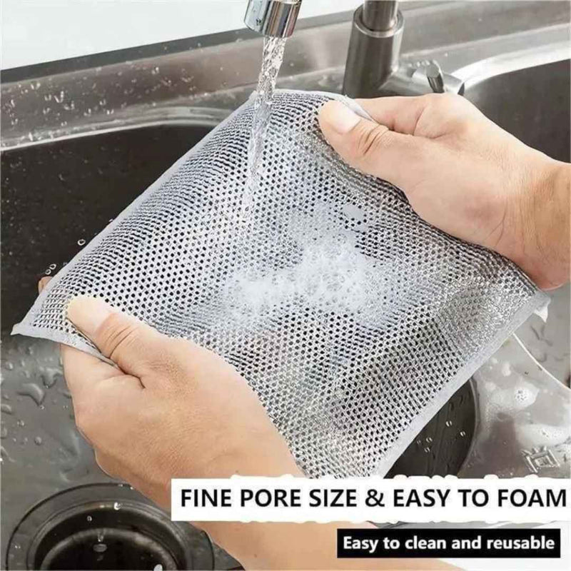 Heavy duty cleaning cloths perfect for pots, pans, and counters | Cupindy
