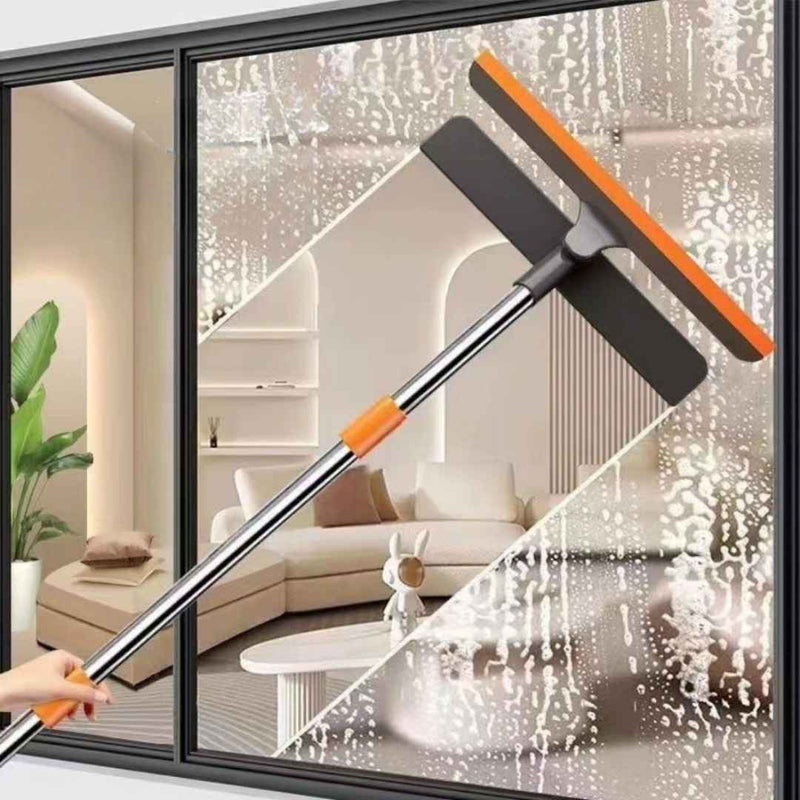All-in-one window cleaning squeegee with ergonomic handle | Cupindy