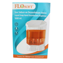 FloSoft 1000 ml Liquid Soap And Disinfectant Dispenser - Wall Mounted Ergonomic Design