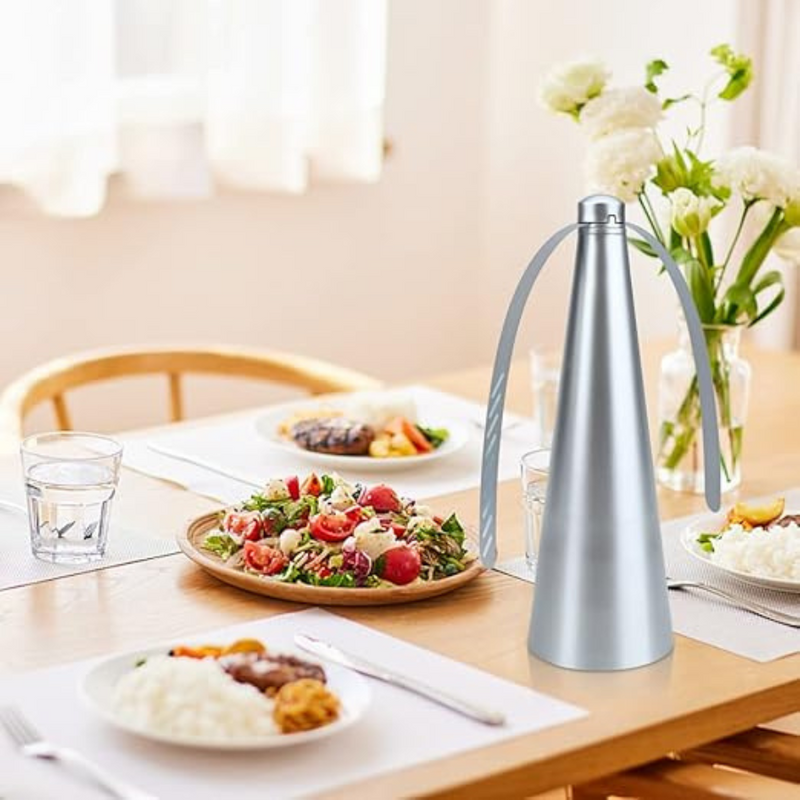 Portable Fan Fly Repeller For Outdoor And Indoor Use - Safe, Silent, And Chemical-Free Solution