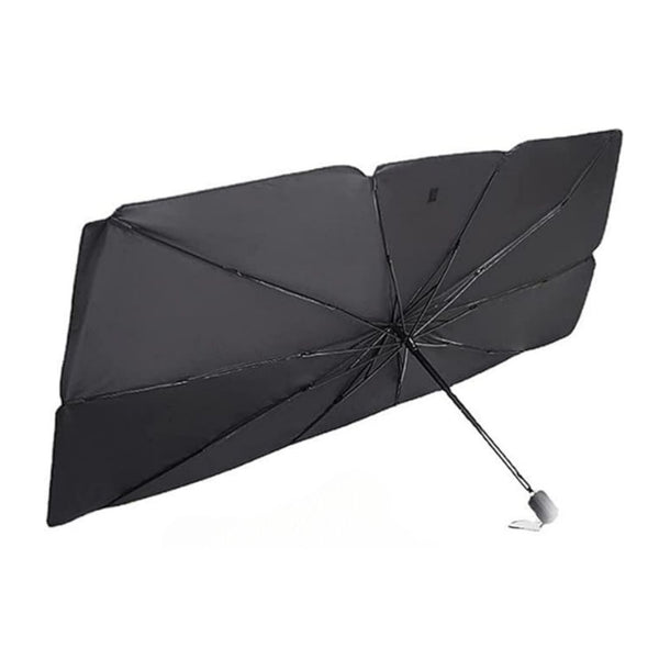 Foldable Car Windshield Sunshade Umbrella - Heat-Resistant And UV-Blocking Design For Maximum Interior Protection