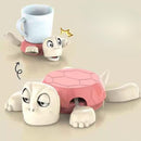 Turtle Mug Coaster Large Plastic 18cm Anti-Slip Heat Shield Table Protector