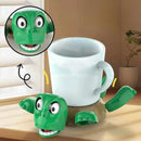 Turtle Mug Coaster Large Plastic 18cm Anti-Slip Heat Shield Table Protector