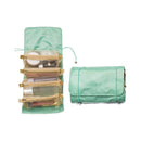 حقيبة مكياج للسفر مع 4 حقائب قابلة للإزالة - تنظيم مستحضرات التجميل ولوازم الاستحمام والإكسسوارات