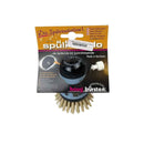 Späulie dish brush packaging with branding on a white background