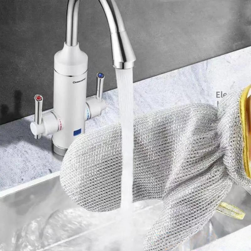Non-slip mesh cleaning glove for kitchen utensils and cookware – Cupindy