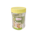 Sunpet Mini Plastic Food Storage Jar For Kitchen Organization With Secure Screw Lid