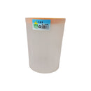 Unbranded BPA Free Plastic Storage Cup Medium With Lid PP5 1.2L For Kitchen Use