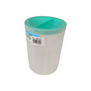 Unbranded BPA Free Plastic Storage Cup Medium With Lid PP5 1.2L For Kitchen Use