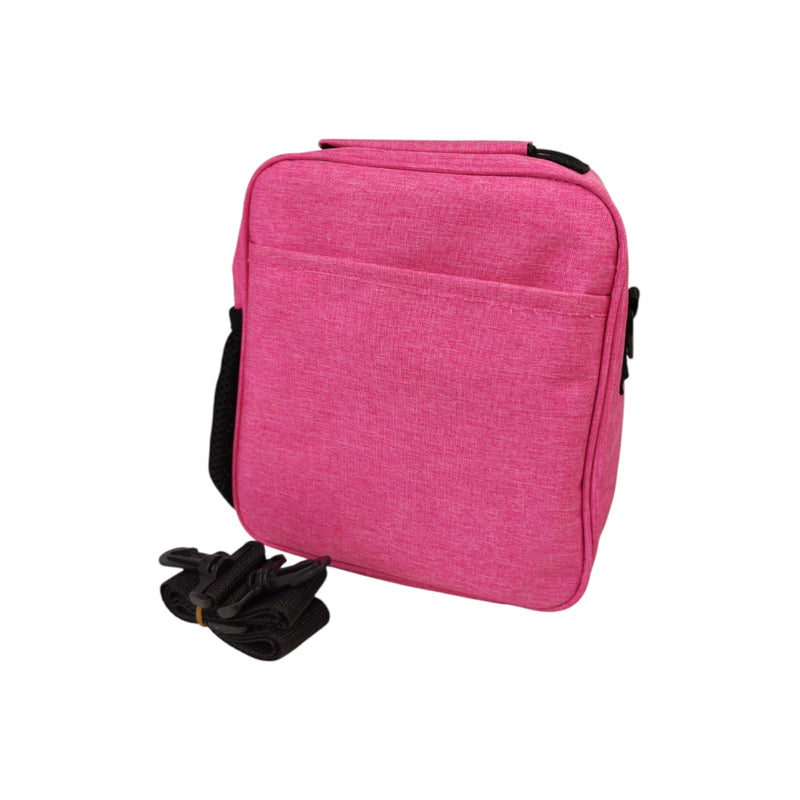 Homi 5.5L Insulated Lunch Bag - Thermal Cooler Box with Shoulder Strap - Pink