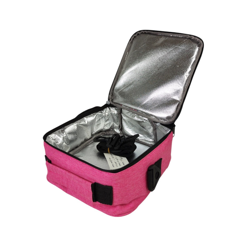 Homi 5.5L Insulated Lunch Bag - Thermal Cooler Box with Shoulder Strap - Pink
