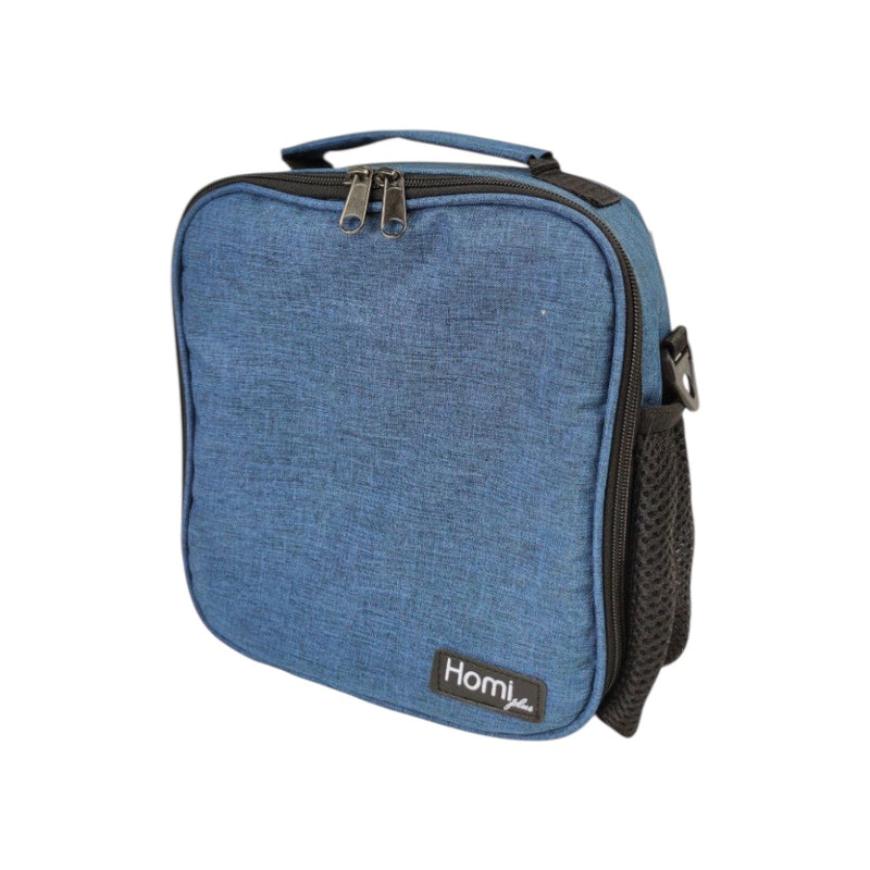 Homi 5.5L Insulated Lunch Bag - Thermal Cooler Box with Shoulder Strap - Dark Blue