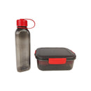 M Design Lunch Box And Water Bottle Set PP5 Plastic 2100ml & 800ml Leak Resistant