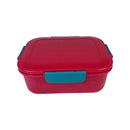M Design Lunch Box PP5 Plastic 1600ml With Internal Divider For School Work And Daily Use
