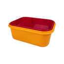 M Design Lunch Box And Water Bottle Set PP5 Plastic 1600ml & 650ml For School Work Use