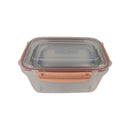 Aksa Silo Pro Transparent Food Storage Containers Set Of 3 PP5 Plastic For Fresh Food Organization