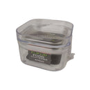 Flip Lid Food Storage Container 400ml Plastic Compact Size For Fresh Food Storage And Organization