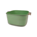 2-in-1 Square Washing and Straining Bowl – Multi-Use Kitchen Colander with Inner Drain Bowl