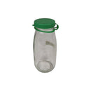 Pasabahce Glass Bottle with Flip Lid – Compact Drinking Bottle 250 ml, Random Color
