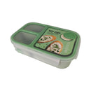 LocknLock To-Go 3-Compartment Lunch Box – Green PP5 Leak-Resistant Food Container