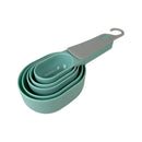 5-Piece Measuring Cups Set – Multi-Size Plastic Nesting Design for Accurate Baking & Cooking