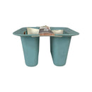 داني هوم حامل إسفنجة حوض سيليكون 17×16×10 سم – منظم مرن لأدوات التنظيف