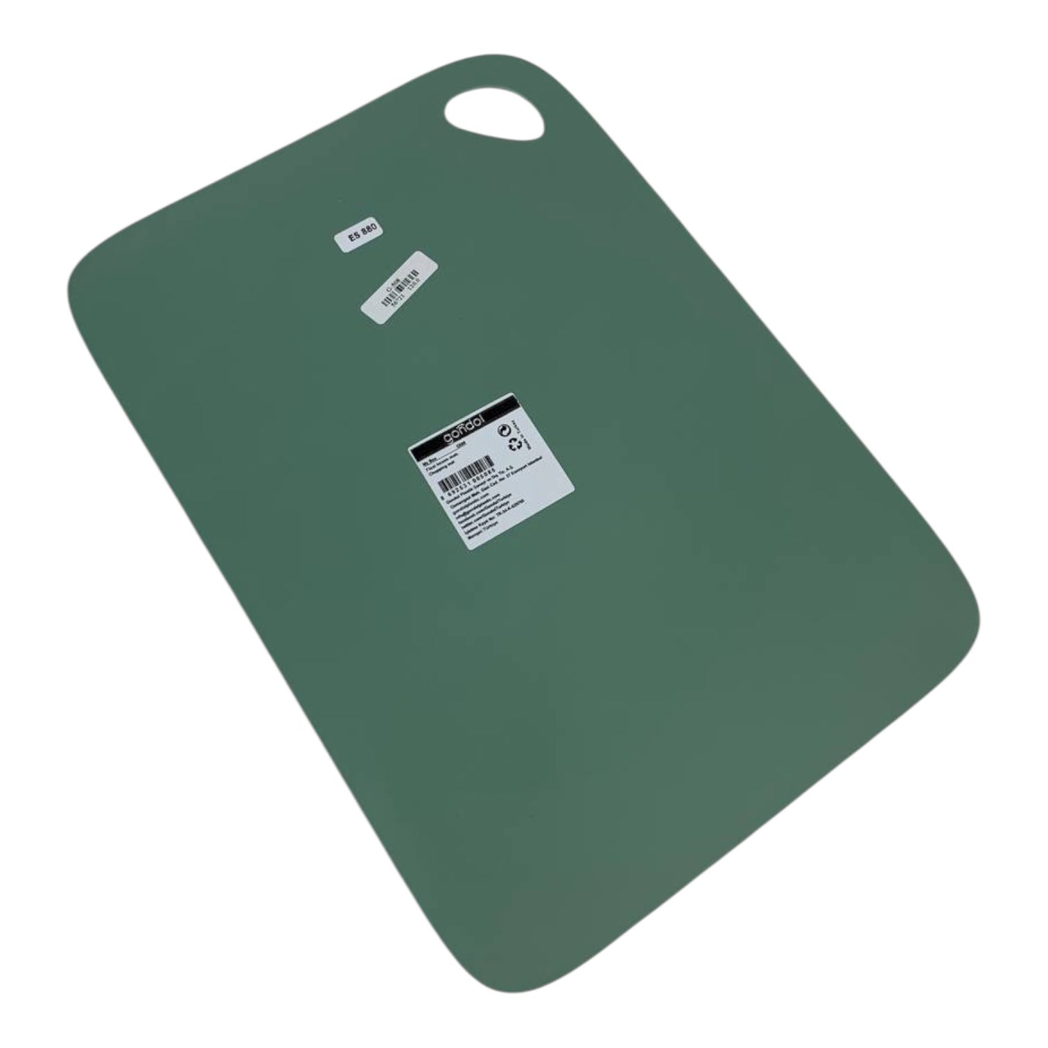 Gondol ES 880 Cutting Board – Durable Plastic Kitchen Board with Hanging Hole for Food Prep