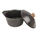 Gigilli Granite Casserole Pot 30cm – Extra Large Non-Stick Durable Cookware Made in Turkey