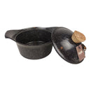 Gigilli Granite Casserole Pot 20cm – Non-Stick Durable Cookware Made in Turkey