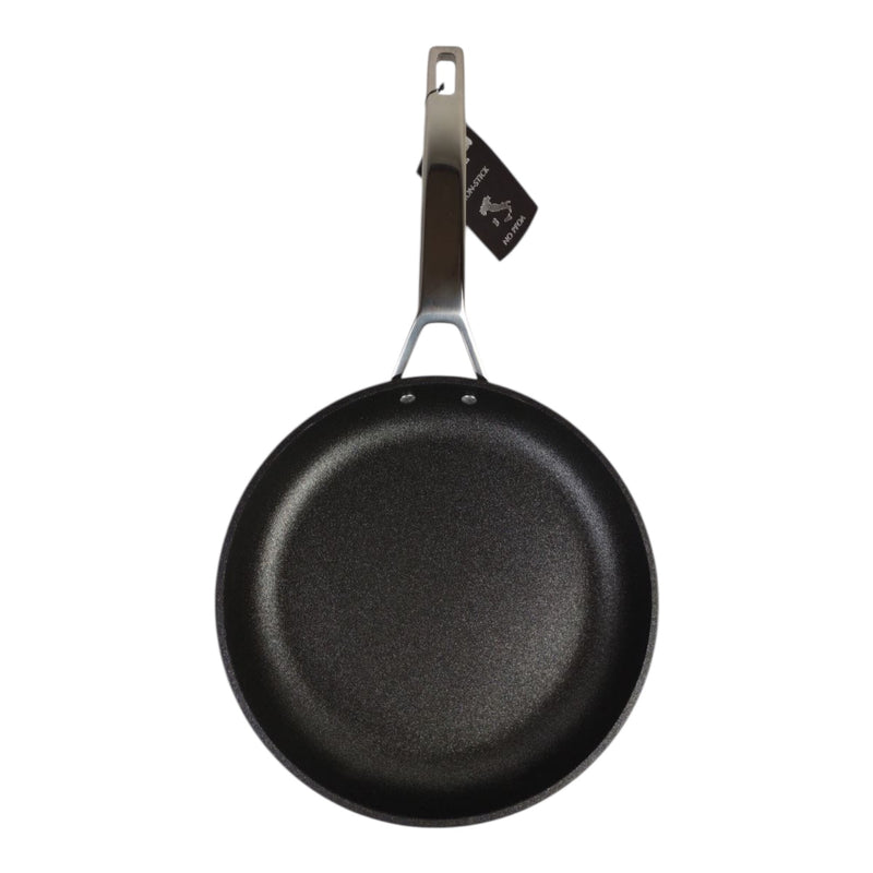 ريسولي مقلاة بلاك بلس 28×28×5.2 سم – مقلاة غير لاصقة من الألمنيوم المصبوب بمقبض ستانلس ستيل صناعة إيطاليا