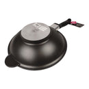 ريسولي ووك بلاك بلس 30×30×9 سم – ووك غير لاصق من الألمنيوم المصبوب بمقبض مزدوج صناعة إيطاليا