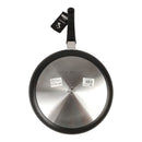 ريسولي مقلاة غير لاصقة 32×32×6 سم – ألمنيوم مصبوب بمقبض قابل للإزالة صناعة إيطاليا