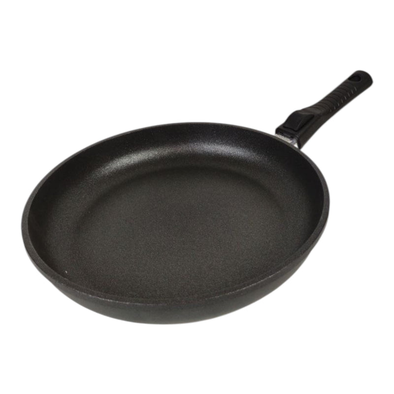 مقلاة ريسولي أوبتيما كليك 28 سم – أواني طهي إيطالية ألمنيوم مصبوب غير لاصقة