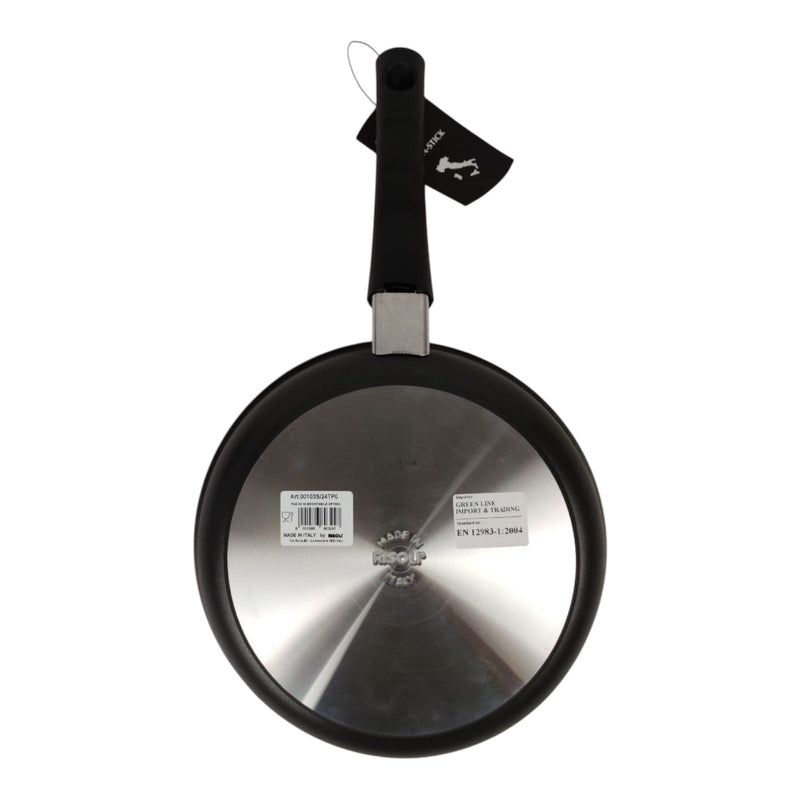 مقلاة ريسولي أوبتيما كليك 24 سم – أواني طهي إيطالية ألمنيوم مصبوب غير لاصقة