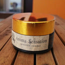 شمعة معطرة برائحة الخزامى وخشب الكاد الفرنسي – برطمان زجاجي – قطعة واحدة