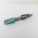 Teal spatula with gray handle in packaging on a white background available at cupindy.com