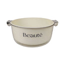 Beauté Plastic Colander with Handles and Transparent Bowl for Washing and Draining Vegetables