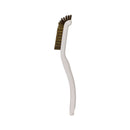 Haug Bürsten Brass Wire Cleaning Brush with Handle – Heavy Duty Scrubber for Tough Surfaces