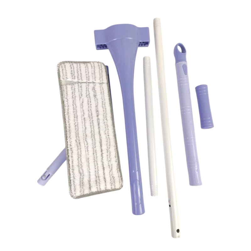 Self-Wringing Microfiber Mop - Hands-Free Floor Cleaning Flat Mop