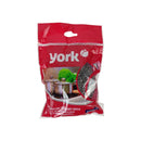 York Mega Steel Scrubber - Heavy-Duty Stainless Steel Wool Scourer for Kitchen