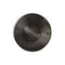 Metallic bowl on a white background