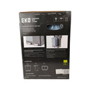 Packaging of EKO Hana Duo Recycling Bin with images and text on a white background